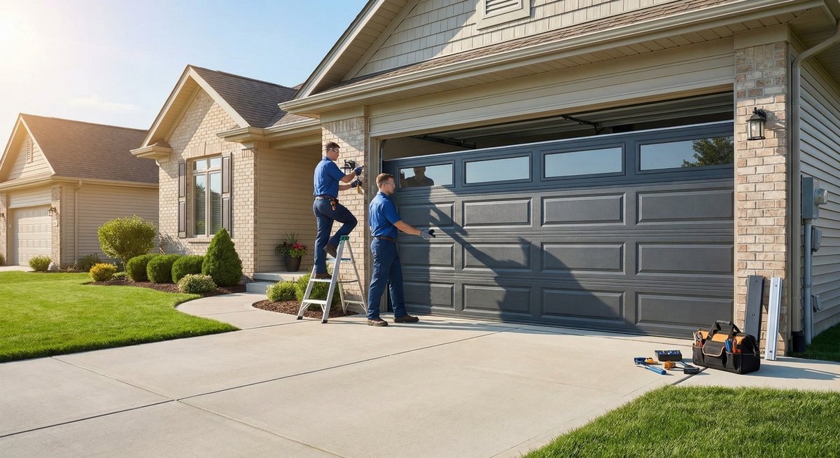 Off-Track Garage Door Repair work on a garage door