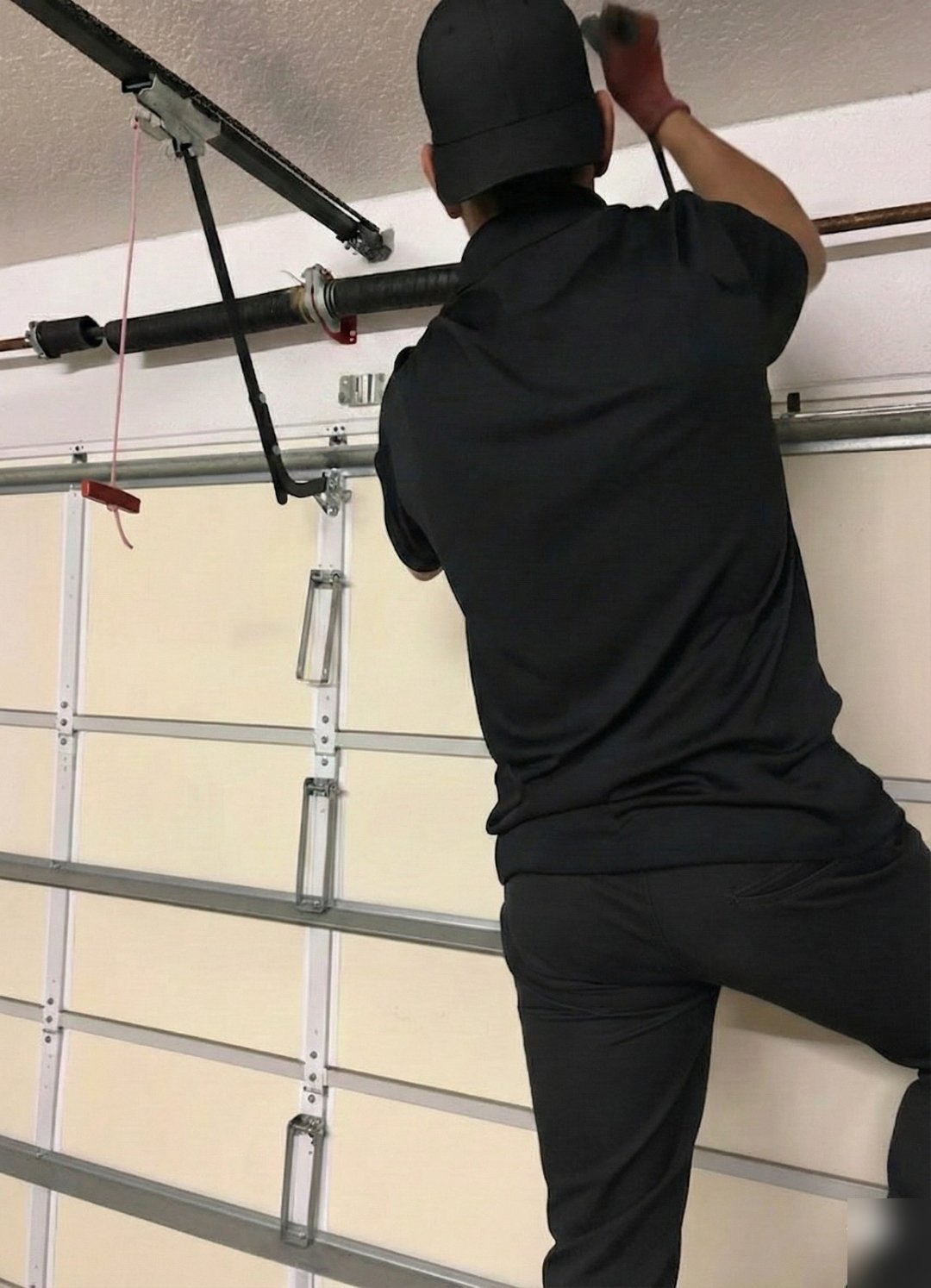 Garage Door Panel Replacement work on a garage door