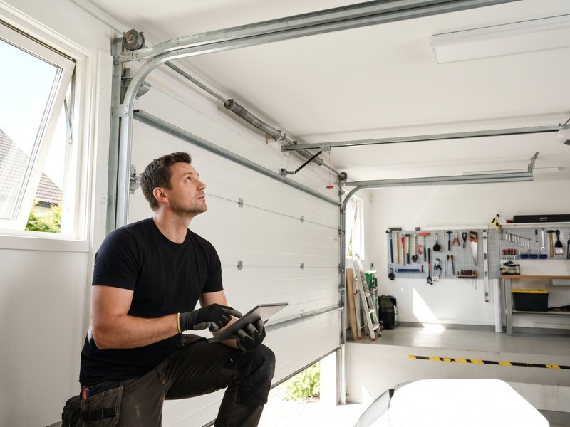 Garage door repair in Weaverville, NC by Cardinal of Asheville