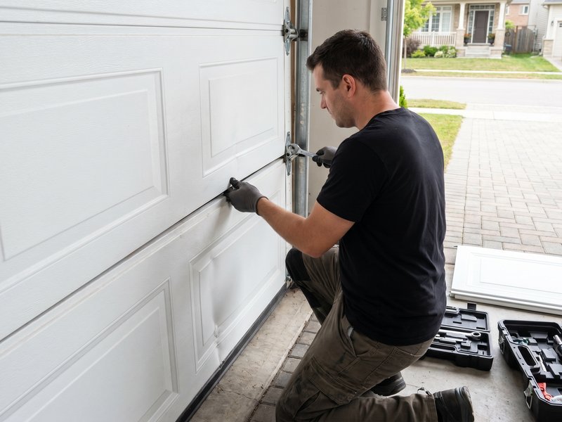 Garage Door Panel Replacement by Cardinal of Asheville